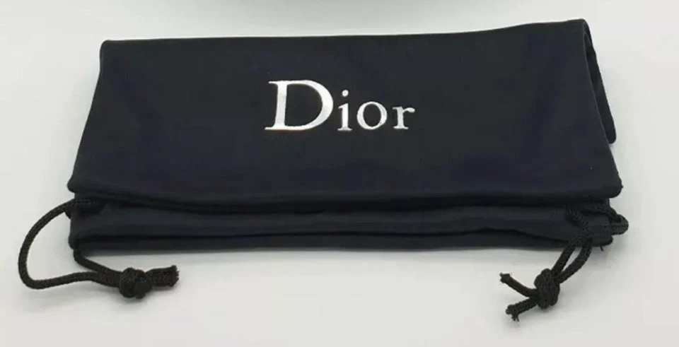 Genuine Christian Dior Eyewear/Accessories Designer Large Black Zipper Case - Image 3 of 4