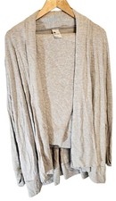 All In Motion Gray Open Front Cardigan Wrap Lightweight Women  s XXL