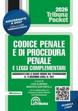 CODICE PENALE E DI PROCEDURA PENALE. POCKET 2026  - ALIBRANDI LUIGI (Curatore),
