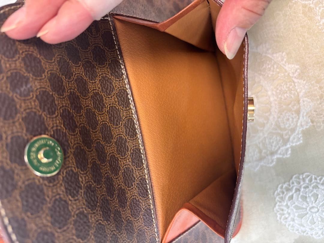 Authentic Celine Macadam Pattern Mini Boston Bag - image 10