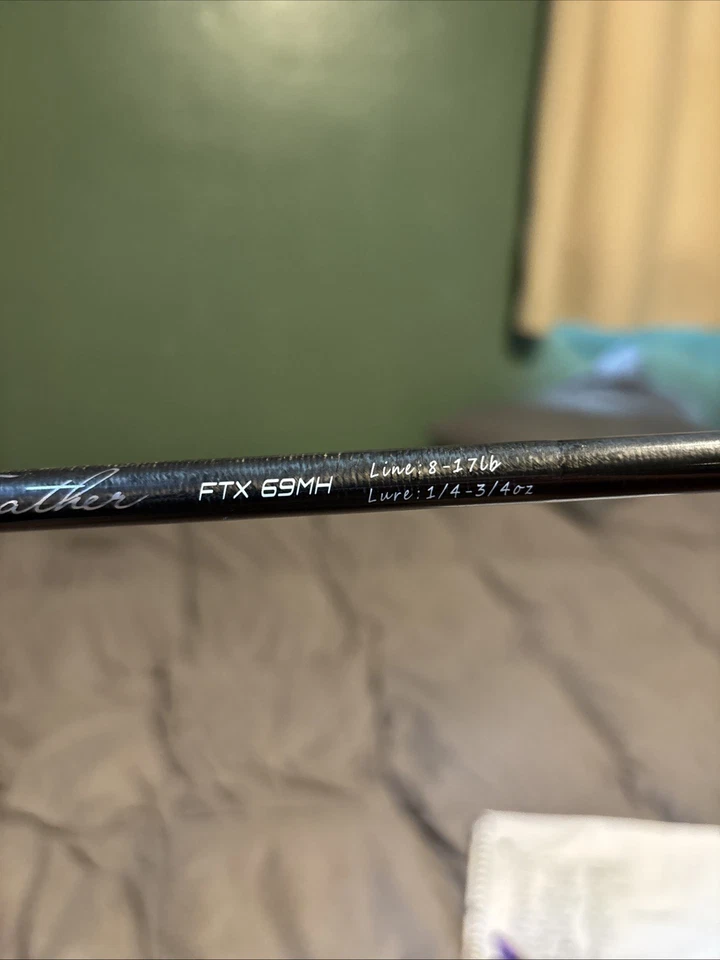 Phenix Feather 6'9" Medium Heavy Extra Fast Casting Rod FTX-69MH - Image 2 of 3