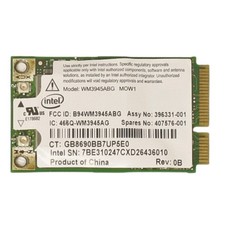 396331-001 Hp Mini Pci 802.11A/B/G Gl Wireless Lan Card Ieee802.11A/B/G"GRADE A"