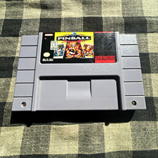 Nintendo Super Pinball: Behind the Mask SNES Game Cartridge NTSC-U/C (US/Canada)