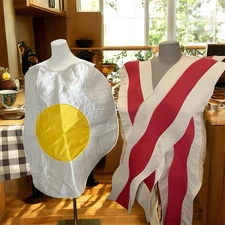Spirit Hallowern Bacon And Egg Couples Costumes One Size Fits Most