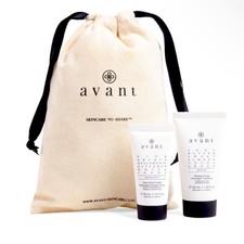NEW Avant Skincare The Overnight Repair 2 Piece Set with Bag, MSRP 209