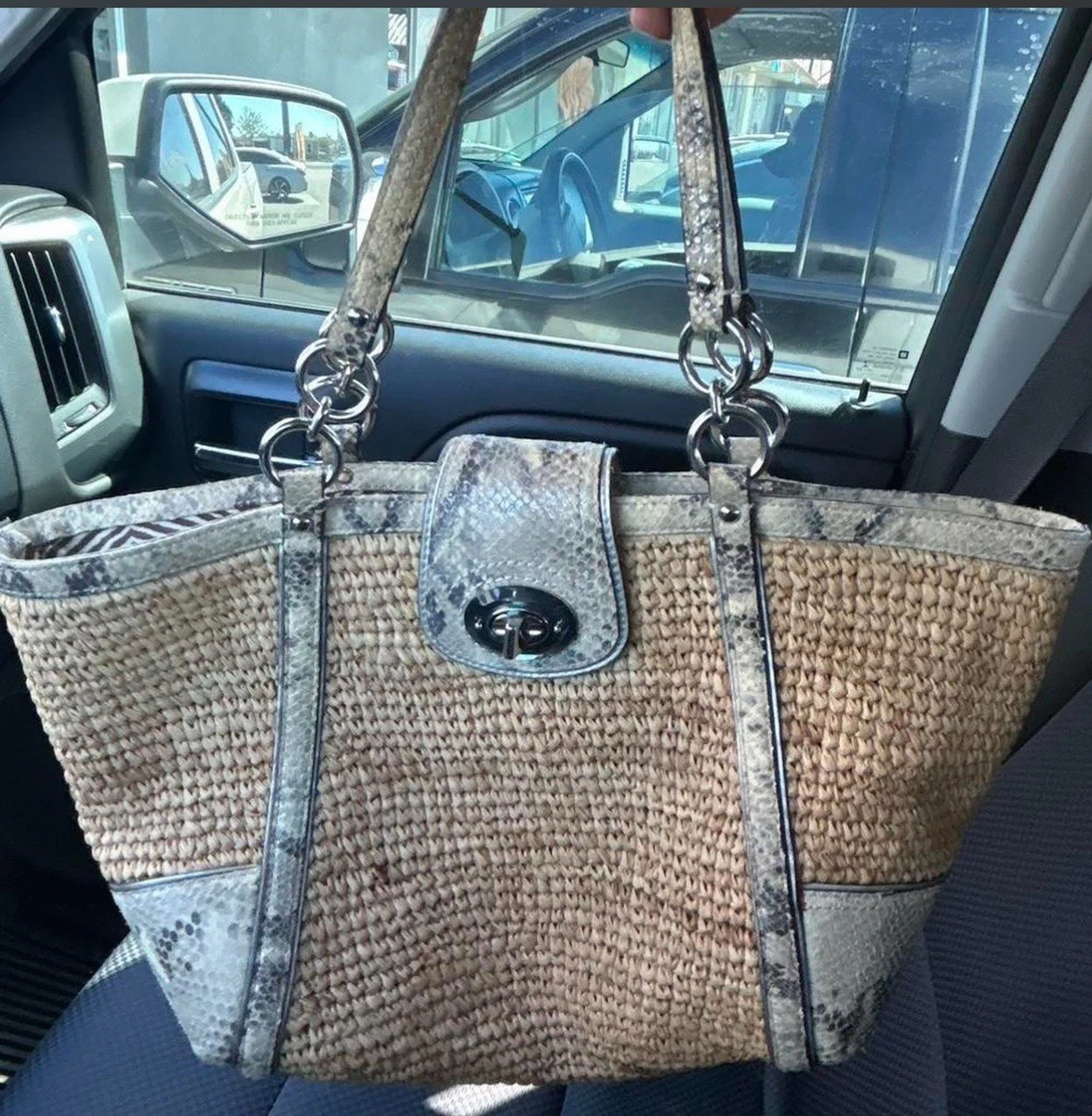 Coach Hampton Women's Straw Exterior Bags & Handbags for sale | eBay
