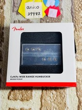 Pastilla puente Fender CuNiFe amplia gama cromada para guitarra eléctrica totalmente nueva