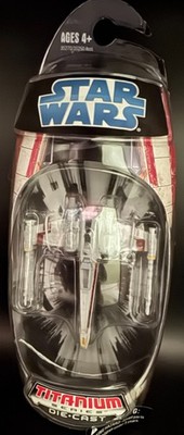 STAR WARS TITANIUM - Biggs Darklighter's Red Three X-Wing, 2008 NIB: FREE SHIP