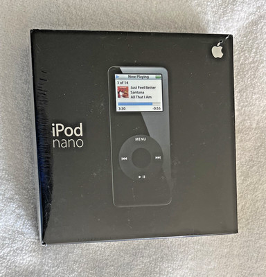 *NEW IN BOX* FACTORY SEALED  Apple Ipod Nano 1st Gen 2GB A1137 MA099LL/A  BLACK