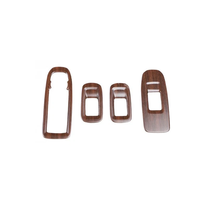 Adhesivo para molduras de engranaje central interior de coche de grano de madera ABS para Cadillac XT5 2016-2024 Foto 4 de 4