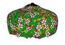 Worden Stained Glass Lampshade Pattern ONLY RC22-6 Cherry Tree