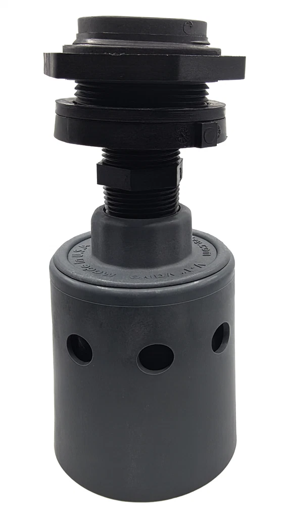 Conjunto de válvula de flotador Hudson de 1" con montaje de tanque de mampara de 1"