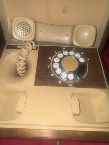 Drehscheibentelefon General Electric Jagdhund ungeprüft Vintage - Bild 4 von 6