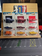 Hot Wheels Pantone Series 1 Set Of 6 Cars JKY47