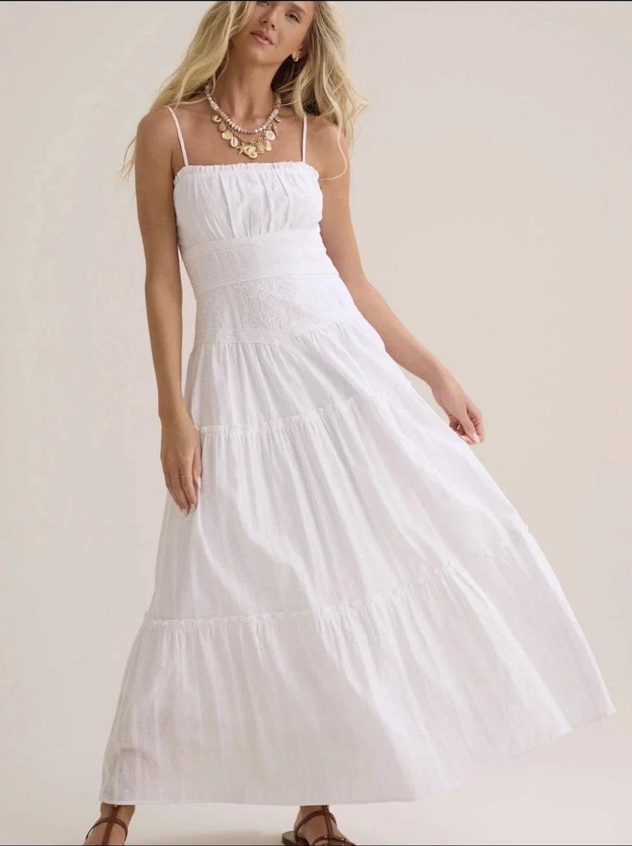 White Maxi Dresses for Women for sale