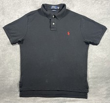 Polo Ralph Lauren Men s Custom Fit Short Sleeve Polo Shirt Black Size M