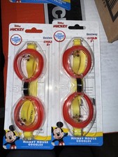 Bestway New. Disney Junior Mickey Mouse Swim Goggles Ages 3 And Up, Red And...