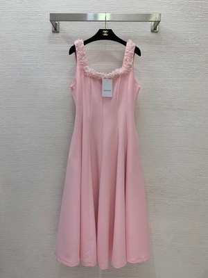 Self-Portrait Square-Neck Sleeveless Tank Dress   Slim-Fit & Flattering   Size S
