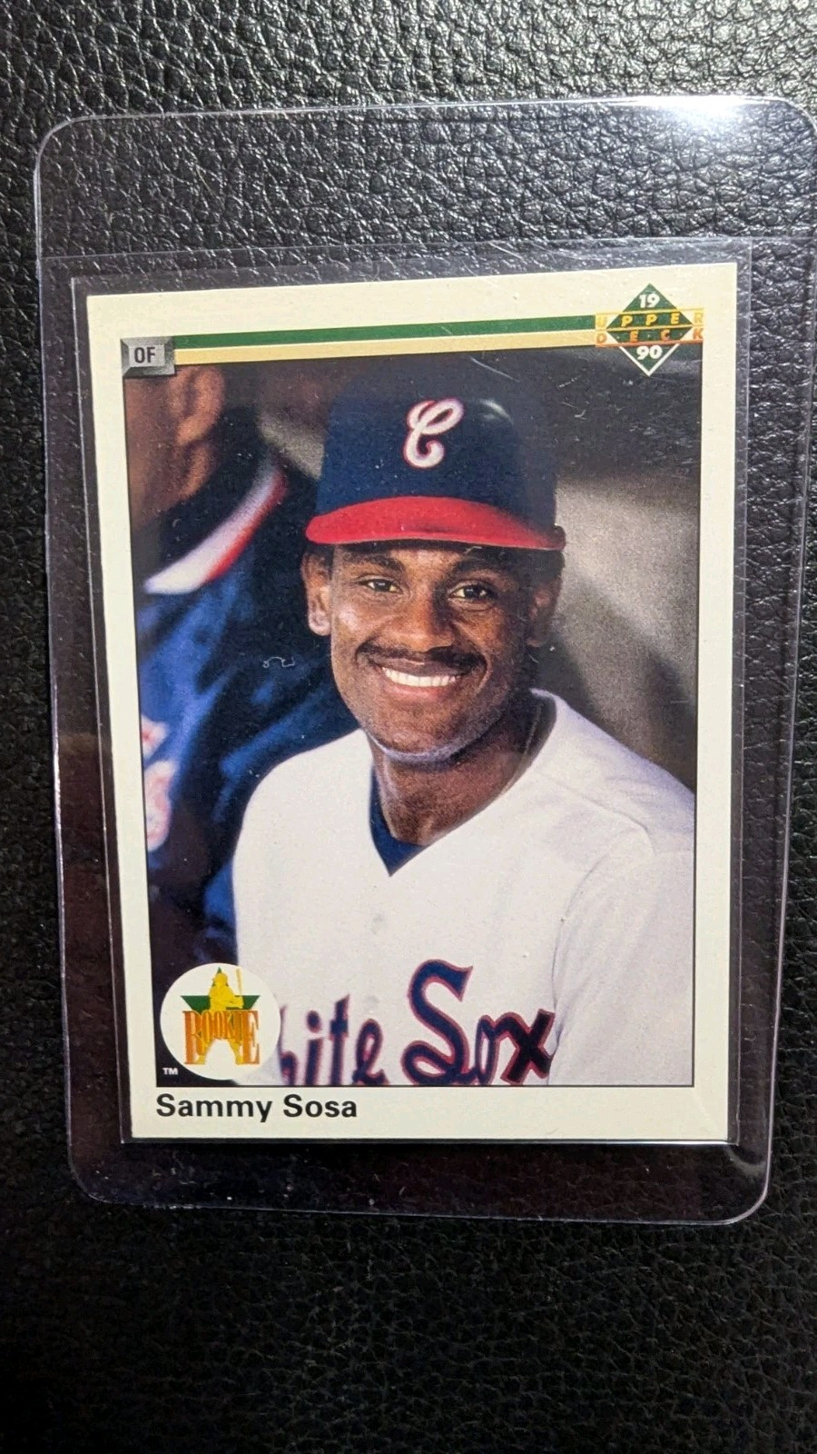 1990 UPPER DECK #17 SAMMY SOSA ROOKIE CARD RC CHICAGO WHITE SOX CUBS