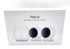 Noorio 2K QHD Spotlight Cam With 2 Way Audio Model B210 - White (2 Pieces)
