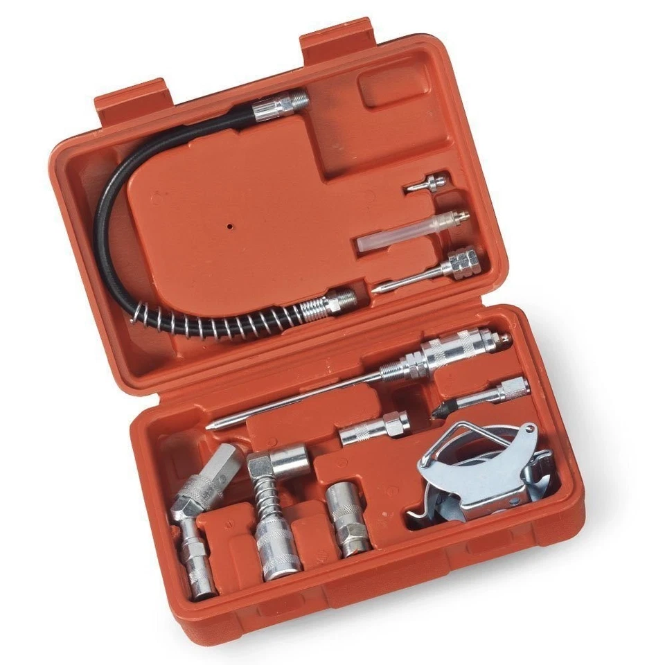 Pistola de engrase multifunción 61077L y kit de accesorios de lubricación Foto 3 de 4