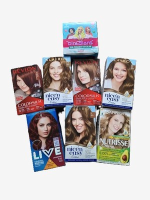 Clairol, Revlon, Garneir, Directions & Nutrisse Semi & Permanent Haarfarbe Neu im Karton