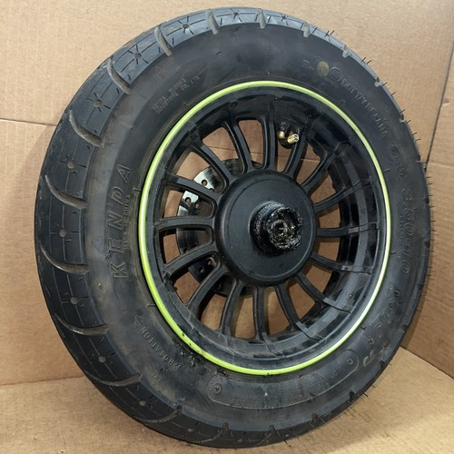 10"Inch Front Wheel and 3.5-10 Assembly 50cc ScooterGY6 Tire And Disk Included - Foto 2 di 5