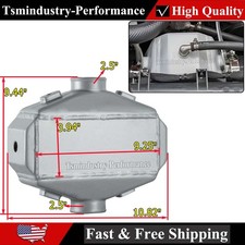 Universal Liquid Water To Air Intercooler 2.5 Air Inlet Outlet 9.25 X9 X3.5