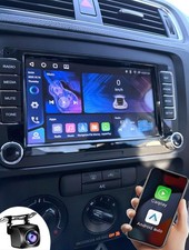 7" Car Stereo Radio GPS Navi Carplay Android 13 For VW Volkswagen Jetta Passat