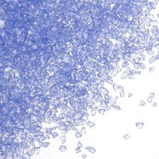 Crushed Glass Glitters Colorful Irregular Glass Chips Chunky Stones Purple