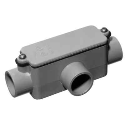 Carlon E983J Type T Conduit Body 63 Cu In 2 In Size 10-5/16 In Length