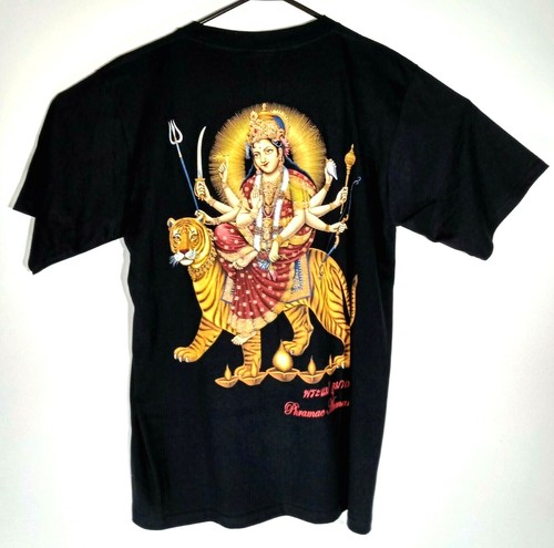 Thailand Goddess Phramae T shirt Black - Size L Pit to Pit 53 cm Black. - Bild 3 von 5
