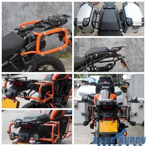 Side Saddlebag Box Bracket Mount Kit For Harley PAN AMERICA 1250 RA1250 S 21-up - Picture 11 of 11