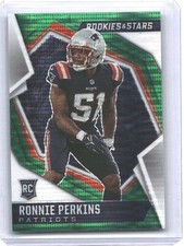 2021 Panini Rookies & Stars Green Pulsar Prizm /25 Ronnie Perkins #199 Rookie RC