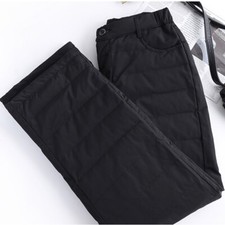 Pantaloni Padded Trapuntati Donna Isolati Termici A Gamba Larga Workwear Esterno