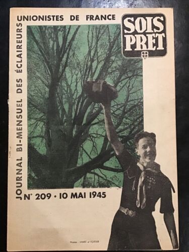 Magazine Scouts France, Be Ready, 10 May 1945 Number 209 - Zdjęcie 1 z 7