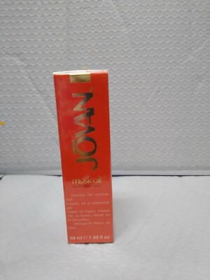 JOVAN MUSK OIL BY COTY 1.99 OZ/59 ML EAU DE PARFUM SPRAY FOR WOMEN REAR NIB