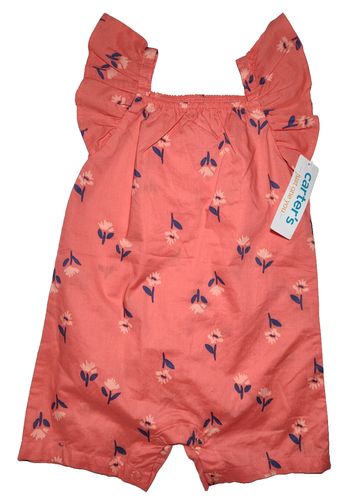 Carter's 3 Mos Mameluco Conjunto Lote Just One You Rojo Azul Conjunto Diadema Floral Nuevo con Etiquetas - Imagen 2 de 3