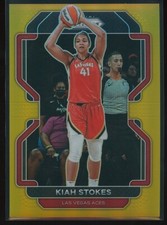 Kiah Stokes 2022 Panini Prizm WNBA Gold Prizm #108 /10