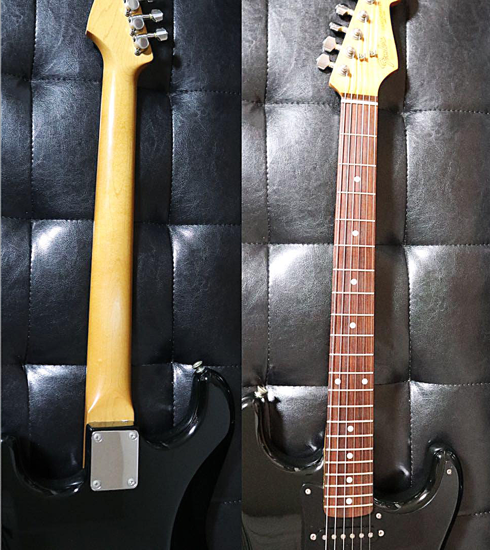 Fender Japan Boxer Series ST-456 Stratocaster Black Used Fender Japan Boxer Series ST-456 Stratocaster Black Used