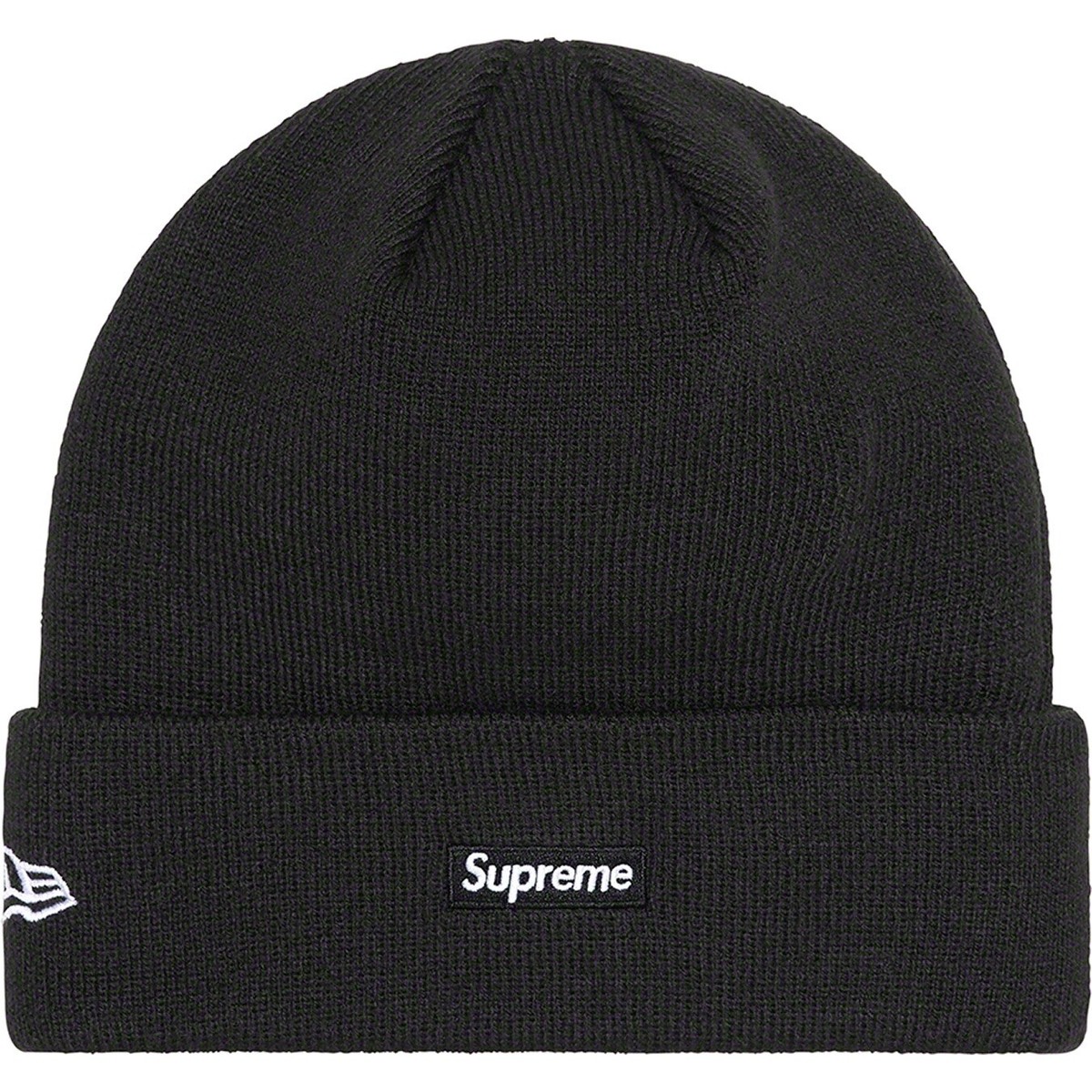 Supreme New Era S Logo Horns Beanie BLACK FW22 - New With Tags