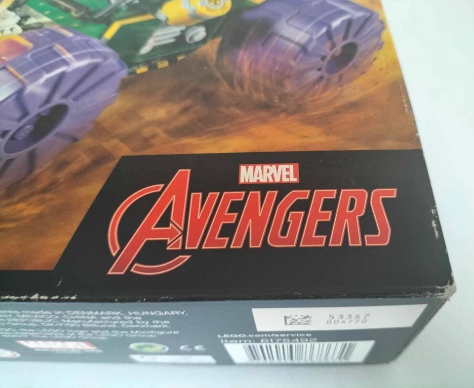 Lego Marvel Super Heroes 76078 Hulk vs. Red Hulk - Boîte scellée Neuf New - Photo 3/4