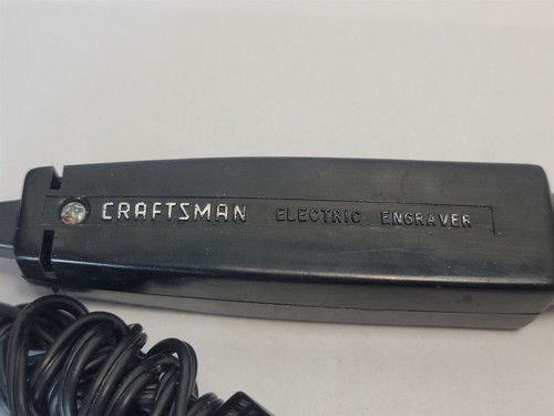 Grabadora Eléctrica Craftsman Modelo 758.42951, De Colección, Probada Fina - Imagen 4 de 6