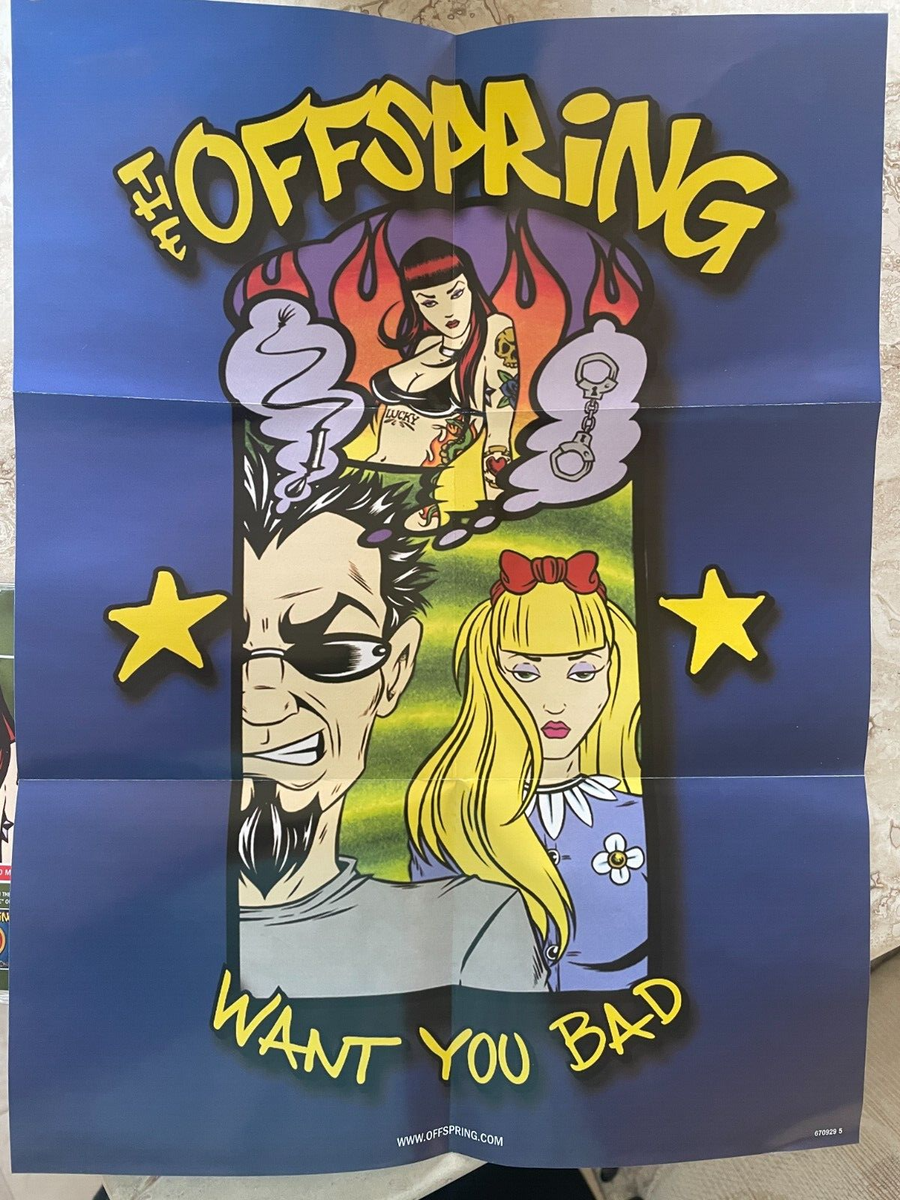 OFFSPRING - Want You Bad - CD - 4-track England Import RARE MINT