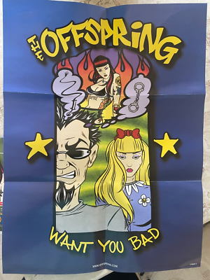 OFFSPRING - Want You Bad - CD - 4-track England Import RARE MINT