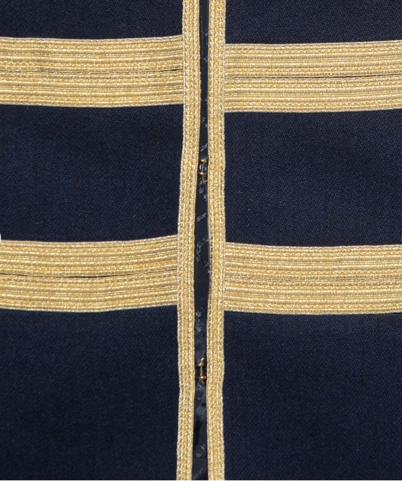 CHAQUETA VILLE ZADIG AND VOLTAIRE DELUXE AZUL MARINO MEZCLA LANA, TALLA S Foto 4 de 4