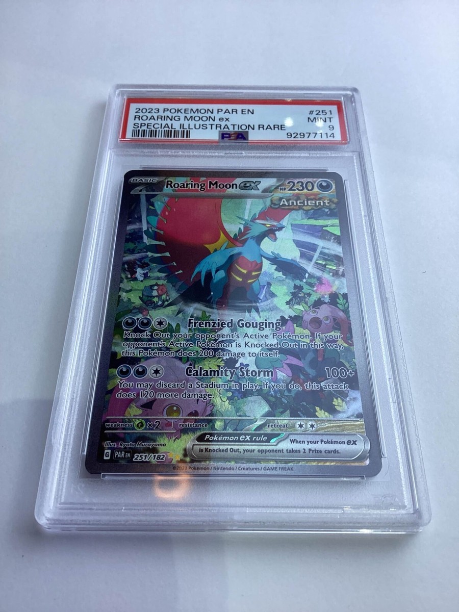 【PSA10】トドロクツキex SAR/Roaring Moon ex PSA 10 Roaring Moon ex SAR 090/066 Ancient Roar sv4K Pokemon