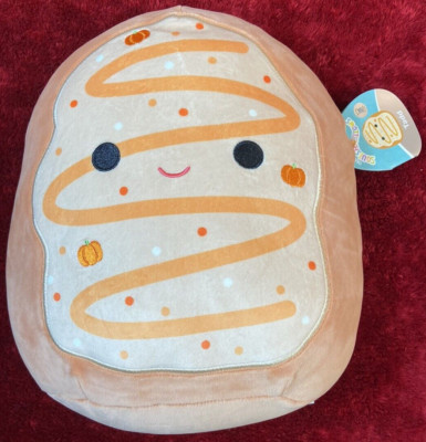 Tadd Pumpkin Bread Original Squishmallow 11 inch Tall Super Soft Jazzwares Rare