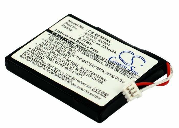 750mAh Battery For Apple iPOD Mini M9802;P/N:EC003,EC007 | eBay
