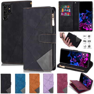 Book Case für Samsung Galaxy Hülle Handy Tasche Klapphülle Schutz Flip Cover